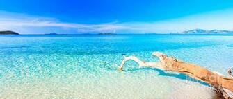 Tropical Beach Panorama By Mothaibaphoto Prints