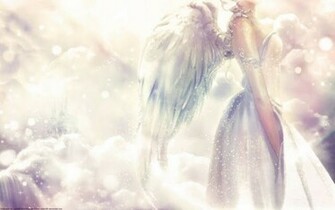 Cloud Of Angels Wallpaper Walltor