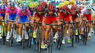 Cycle Racing Tour De France Cyclers
