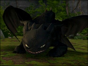 Toothless The Dragon Wallpaper