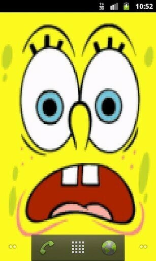Bigger Spongebob Smile Live Wallpaper For Android Screenshot