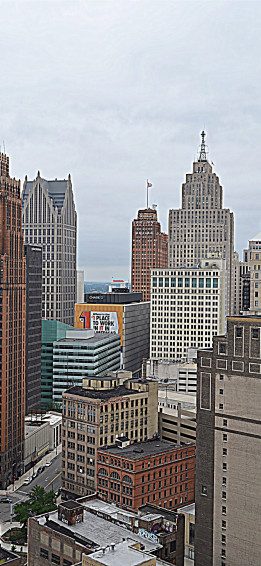 Detroit City iPhone Wallpaper