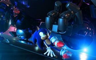 Sonic The Hedgehog Wallpaper Stock Photos