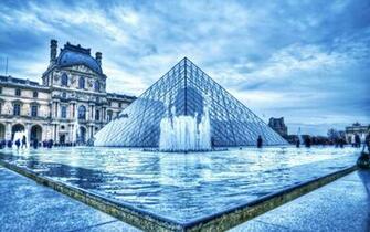 The Louvre Wallpaper HD Widescreen Desktop