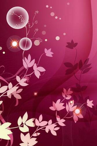 Pink Floral iPhone 4s Wallpaper iPad