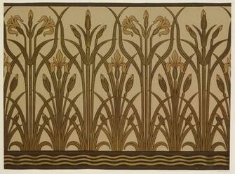 Walter Crane Wallpaper Frieze Arts And Crafts Design Pintere