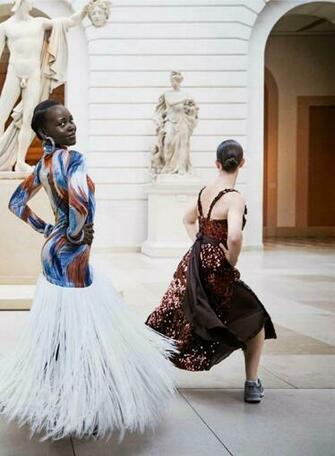 Lupita Nyong O Poses For Vogue Magazine January