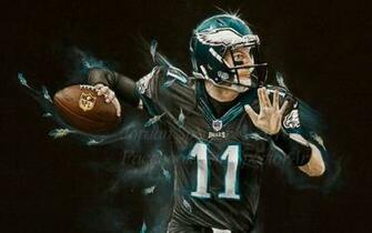 Philadelphia Eagles Carson Wentz Art Print
