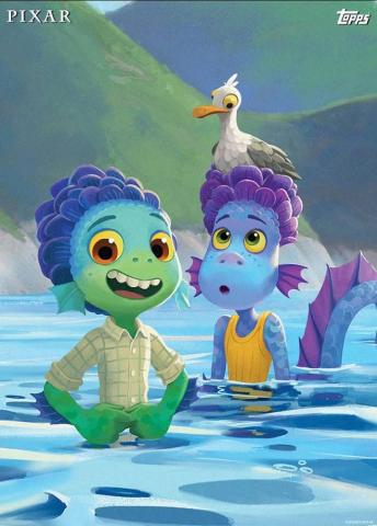 Luca And Alberto Pixar Topps Collectables By