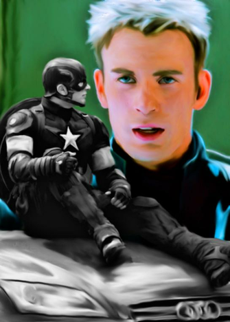 Man Of The Hour Steve Rogers By Mischievousmonster On