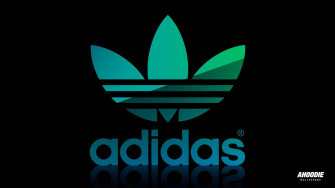 Blue Green Adidas Logo Wallpaper Mrwallpaper