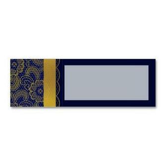Navy Blue And Gold Background Lace