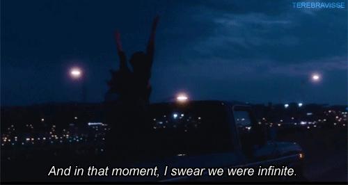 The Perks Of Being A Wallflower Quotes We Are Infinite