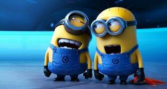 Funny Minions HD Wallpaper Cartoon