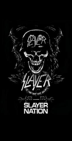 Kevin On Slayer Band Wallpaper Stickers