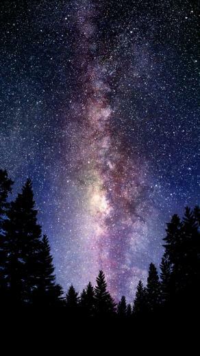 Galaxy iPhone Wallpaper