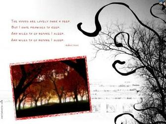 Motivational Wallpaper On Miles To Go Before I Sleep By Robert Frost