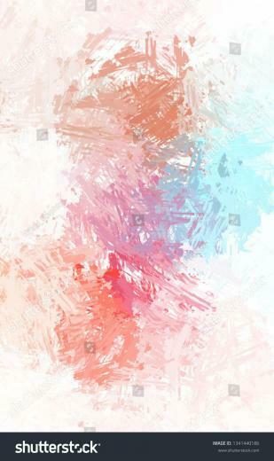 Brushed Painted Abstract Background Brush Stroked Painting