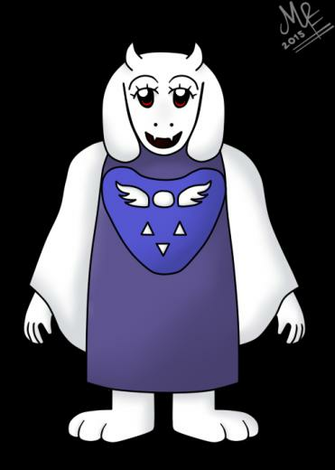 Undertale Toriel By Mfloras