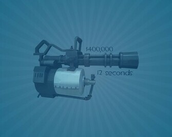 Corporation Heavy Tf2 Blu Team Fortress Minigun Wallpaper