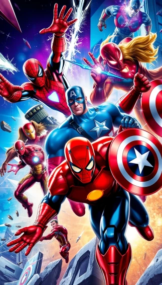 Marvel HD Android Phone Wallpaper