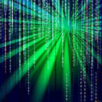 Picture Digital Enterprise Matrix Style Background