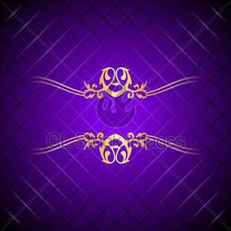 Gold And Purple Background Vector Image