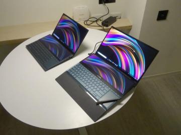 Asus Zenbook Pro Duo Laptops With Screenpad Plus Unveiled