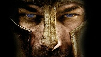 Spartacus Mask Closeup A Close Up Of Gladiator