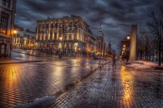Montreal Fine Art Print Old By Alex Rykov