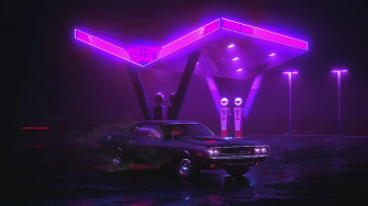 Neon Car Live Wallpaper Wallpaperwaifu