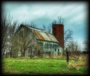 Wallpaper Countryside Farm Silo Fence Rural Barn Oldbarn