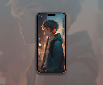 Cute Anime Boy Art Wallpaper
