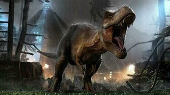 T Rex Wallpaper Top Background