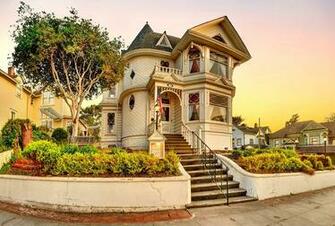 Beautiful Victorian House Desktop Background HD Wallpaper Jpg