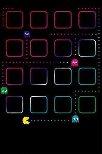 Pac Man iPhone Wallpaper