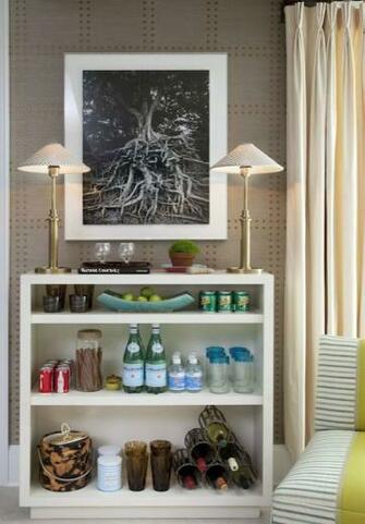 Rivets Wallpaper Contemporary Living Room Tilton Fenwick
