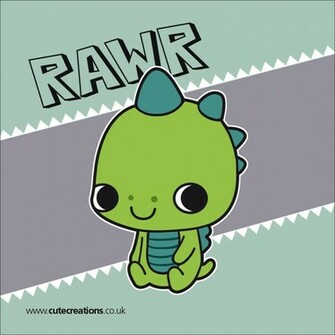 Cute Dinosaur Rawr