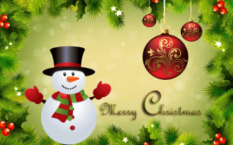Cute Christmas Background Wallpaper