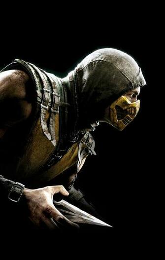 Mortal Kombat X Scorpian Phone Wallpaper By Reginaught