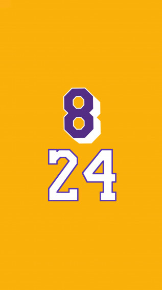 Posting A Few Simple Kobe iPhone Mobile Wallpaper I Made