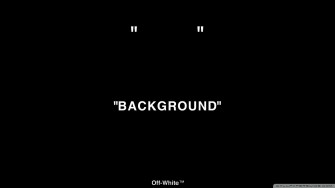 Off White Desktop Wallpaper