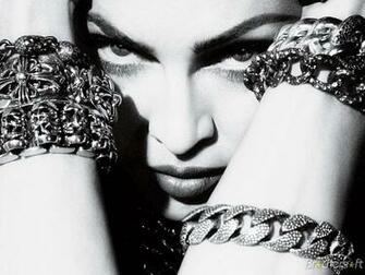 Madonna Black White