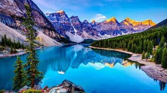 HD Rocky Mountains Wallpaper Background Computrer