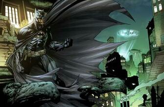 Batman In Gotham City Wallpaper And Background Image