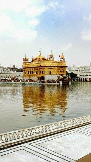 Golden Temple Wallpaper For iPhone Labels HD