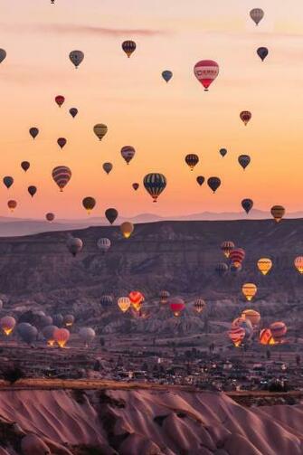 Cappadocia Landscapes Wanderlust Travel Wallpaper