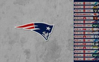 Patriots Schedule