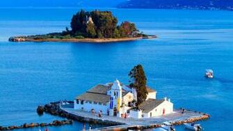 Marvelous Of Corfu Greece HD Wallpaper