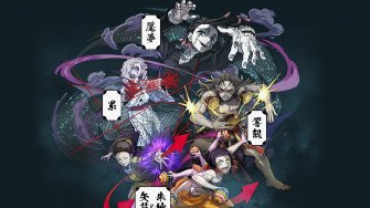 Upper Moon Demons Wallpaper